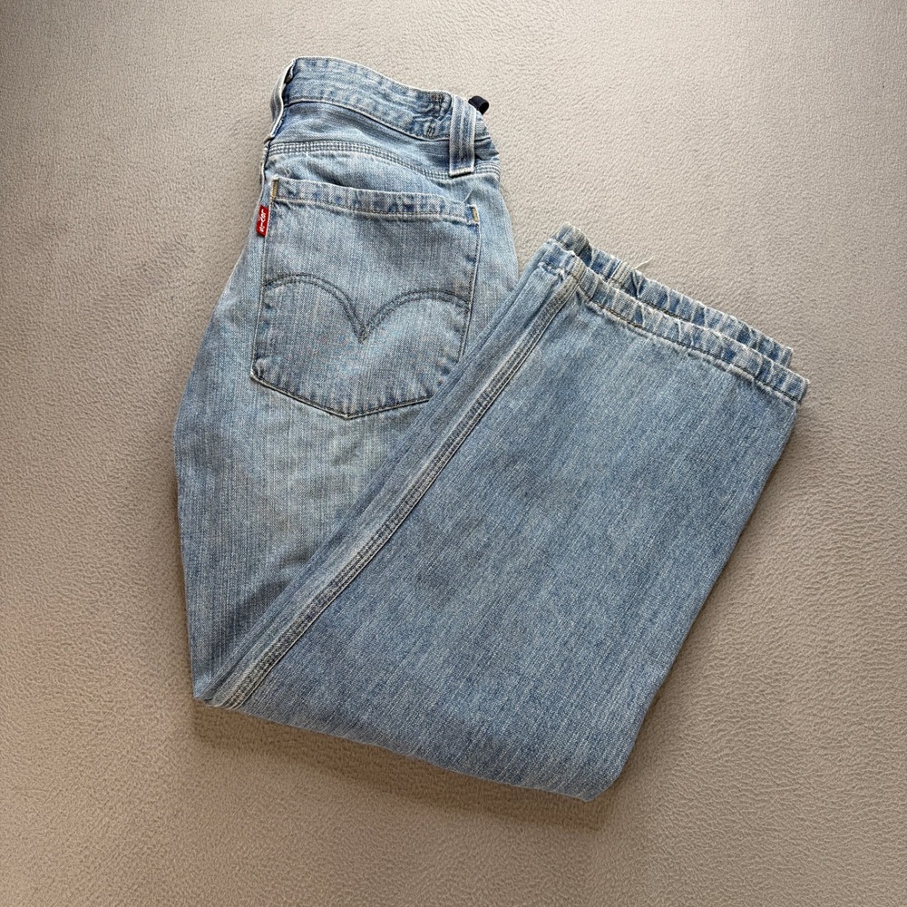 Levis Carpenter Jeans Kids 18 Regular Blue Cotton Denim Loose Fit Workwear